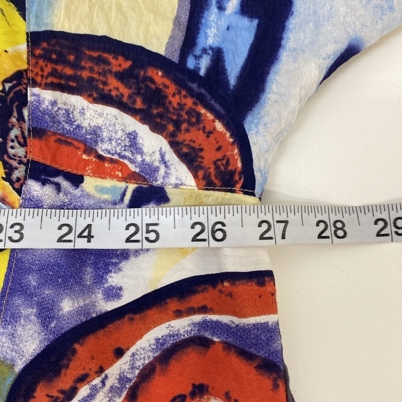 3Potatoe Button Down Top Geometric Women's M/L - Picture 6 of 10